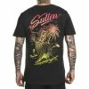 Men's T-shirt SULLEN - DEAD TIRED - VINTAGE BLACK