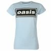Women's T-shirt Oasis - Decca Logo Sky Blue