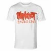 Men's T-shirt Slipknot - 20th Anniversary Card - White -T-shirts Shop 128132 t p gildan white p000