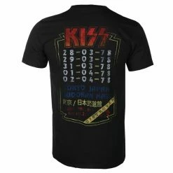 Men's T-shirt Kiss - Destroyer Japan Tour 78 - Black 78 -T-shirts Shop 128150 sa020
