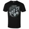 Men's T-shirt Bad Company - Straight Shooter Roundel - BLACK - ROCK OFF -T-shirts Shop 128152 sa006