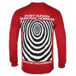 Men's Long-sleeved T-shirt Bring Me The Horizon - Paranoid - RED - ROCK OFF -T-shirts Shop 666 039