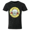 Men's T-shirt Guns N' Roses - Classic Snow Logo - BLACK - ROCK OFF -T-shirts Shop 666 048