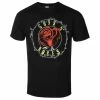 Men's T-shirt Guns N' Roses - Rose Circle Paradise City - BLACK - ROCK OFF 1 Men's T-shirt Guns N' Roses - Rose Circle Paradise City - BLACK - ROCK OFF -T-shirts Shop 666a 044