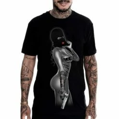 Men's T-shirt MAFIOSO - GOONETTE - BLK