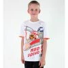 Boys' T-shirt TV MANIA - Angry Birds / Star Wars - White -T-shirts Shop 76541 1