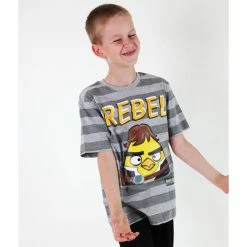 Boys' T-shirt TV MANIA - Angry Birds / Star Wars - Grey 9 Boys' T-shirt TV MANIA - Angry Birds / Star Wars - Grey -T-shirts Shop 76544 4