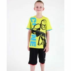 Boys' T-shirt TV MANIA - Star Wars Clone - Lime -T-shirts Shop 76552 3