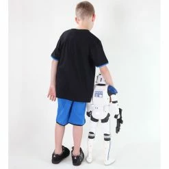 Boy's Set ( T-shirt, Shorts) TV MANIA - Angry Birds / Star Wars - Black -T-shirts Shop 76563 3