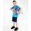 Boy's Set ( T-shirt, Shorts) TV MANIA - Angry Birds / Star Wars - Blue -T-shirts Shop 76565 1