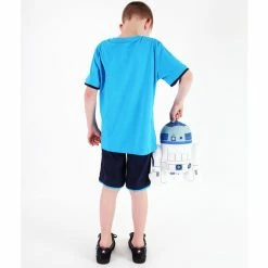 Boy's Set ( T-shirt, Shorts) TV MANIA - Angry Birds / Star Wars - Blue -T-shirts Shop 76565 3