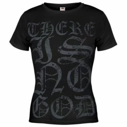 T-shirt Hardcore Women's - There Is No God - AMENOMEN