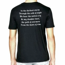 T-shirt Metal Men's Satyricon - Deep Calleth Upon Deep - NNM -T-shirts Shop T SHIRT SATYRICON Deep Calleth upon deep BLACK back