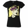 Women's T-shirt Blondie - Punk Logo - BLACK - ROCK OFF -T-shirts Shop aaa014