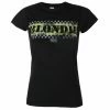 Women's T-shirt Blondie - Taxi - BLACK - ROCK OFF -T-shirts Shop aaa017