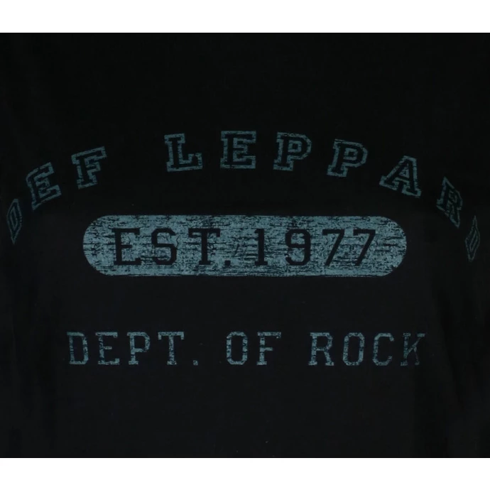 Women's T-shirt Def Leppard - Collegiate Logo - BLACK - ROCK OFF 5 Women's T-shirt Def Leppard - Collegiate Logo - BLACK - ROCK OFF - Image 3