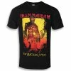 T-shirt Metal Men's Iron Maiden - The Wicker Man Fire - ROCK OFF -T-shirts Shop addw012