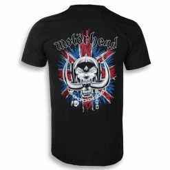 T-shirt Metal Men's Motörhead - British Warpig & Logo - ROCK OFF -T-shirts Shop addw020