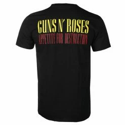 Men's T-shirt Guns N' Roses - Appetite - Black -T-shirts Shop awz dww069