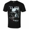 Men's T-shirt Clash - Westway To The World - BLACK - ROCK OFF -T-shirts Shop fettrz045