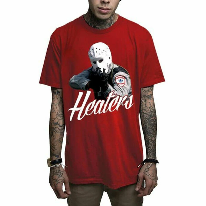 Men's T-shirt MAFIOSO - HEATERS - RED 3 Men's T-shirt MAFIOSO - HEATERS - RED