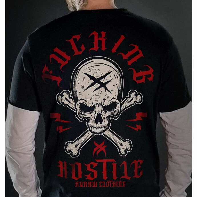 Men's Long-sleeved T-shirt HYRAW - FLAG 5 Men's Long-sleeved T-shirt HYRAW - FLAG - Image 3