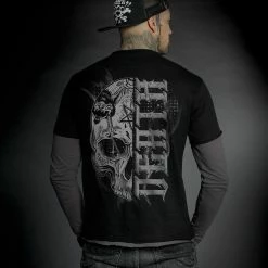 Men's Long Sleeve T-shirt HYRAW - DEATH