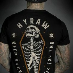 Men's T-shirt HYRAW - KEEP ROCKING -T-shirts Shop hyraw tee shirt homme keep rocking 3