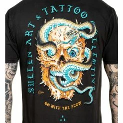 Men's T-shirt SULLEN - FLOW - VINTAGE BLACK -T-shirts Shop p5t032mi