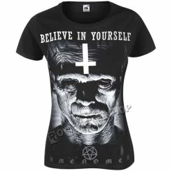 Women's T-shirt AMENOMEN - FRANKENSTEIN