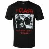 Men's T-shirt Clash - Sandinista Tour - BLACK - ROCK OFF -T-shirts Shop saa025