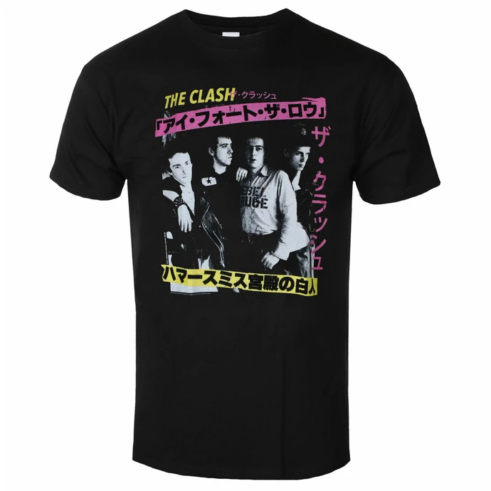 Men's T-shirt Clash - London Calling Japan Photo - BLACK - ROCK OFF 3 Men's T-shirt Clash - London Calling Japan Photo - BLACK - ROCK OFF