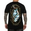 Men's T-shirt SULLEN - STEGALL SKULL - BLACK