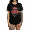 Women's T-shirt SULLEN - REVERENCE - BLACK 2 Women's T-shirt SULLEN - REVERENCE - BLACK -T-shirts Shop scw4600 6fowt