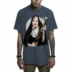 Men's T-shirt MAFIOSO - Sister Monroe 2.0 - STEEL BLUE