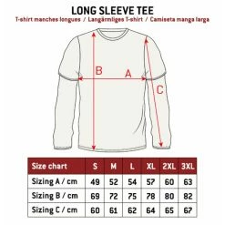 Men's Long-sleeved T-shirt HYRAW - FLAG 9 Men's Long-sleeved T-shirt HYRAW - FLAG -T-shirts Shop sizing men tshml double