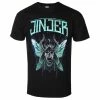 T-shirt Metal Men's Jinjer - Butterfly Skull - NAPALM RECORDS -T-shirts Shop uzutz024