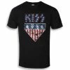 T-shirt Metal Men's Kiss - Stars & Stripes - HYBRIS -T-shirts Shop ve 006 zm