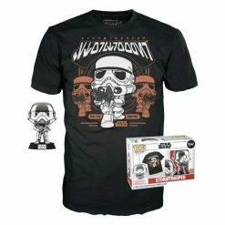 Set (figurine + T-shirt) Star Wars - POP! & Tee Stormtrooper